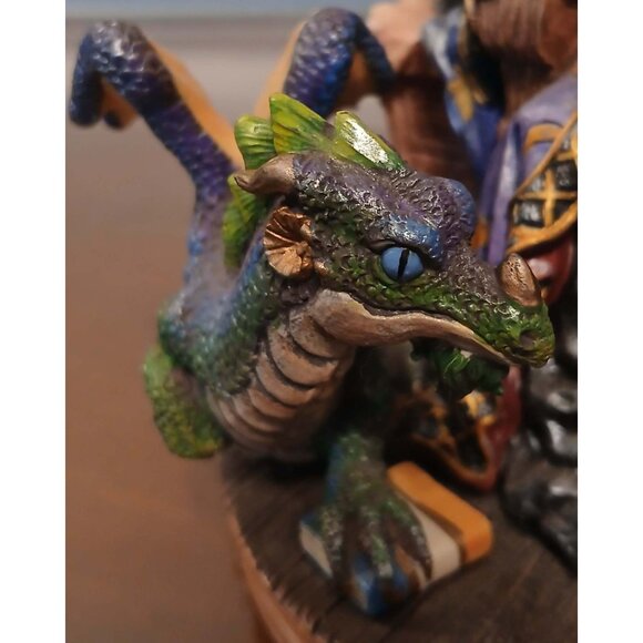 Westland Wizard dragon Musical medieval fantasy figurine - Picture 4 of 7